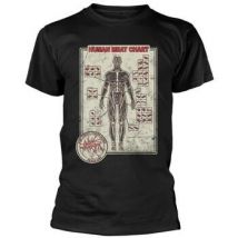 T-shirt Cattle Decapitation Human Meat Chart