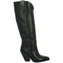 Bottes Gisel Moire Gisél moiré Bottes cuir