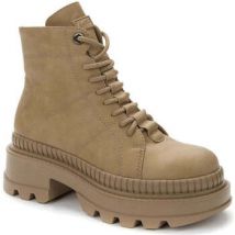 Bottines Betsy beige casual closed warm boots