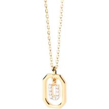 Collier Pdpaola Collier Lettre U Mini doré