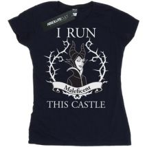 T-shirt Maleficent I Run This Castle
