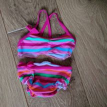 Maillots de bain enfant Tribord Maillot de bain Tribord rayé 2 pièces - 18 mois