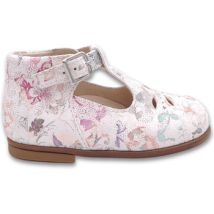 Bottines enfant Beberlis ajourées fleuries 23116