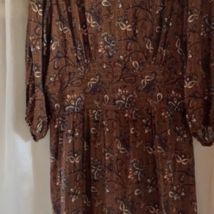 Robe Grain De Malice Robe marron à motifs