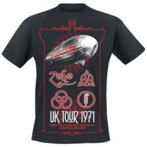 T-shirt Led Zeppelin UK Tour 1971