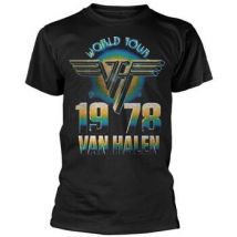T-shirt Van Halen World Tour '78
