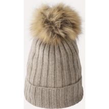 Bonnet Chikooparis Bonnet 100% pur cachemire AICA - Avoine