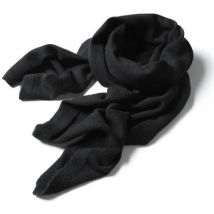 Echarpe Chikooparis Écharpe 100% pur cachemire LULU - Noir
