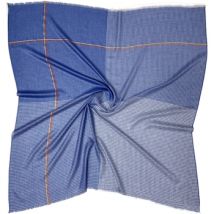 Chaussettes Chikooparis Écharpe 100% pur cachemire - Bleu