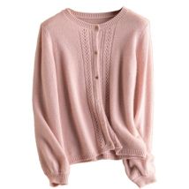 Gilet Chikooparis Gilet 100% pur cachemire - Rose