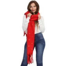 Echarpe La Modeuse Foulards, écharpes pour femme - Rouge -