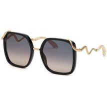 Lunettes de soleil Roberto Cavalli SRC003M Lunettes de soleil, Noir/Fumée, 55 mm