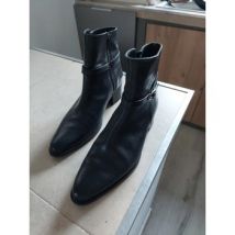 Boots Toscania Boots cuir noir