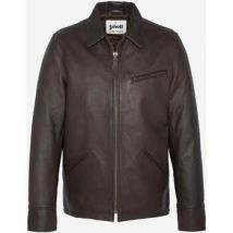 Veste Schott LC9521D DARK BROWN