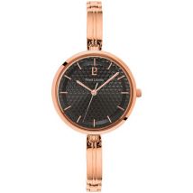 Montre Pierre Lannier Montre Femme PRETTY Noir Acier Doré-rose