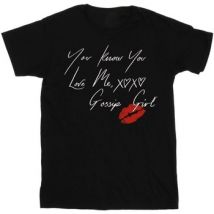 T-shirt Gossip Girl You Know You Love Me