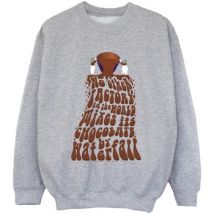 Sweat-shirt enfant Willy Wonka Chocolate Waterfall