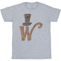 T-shirt enfant Willy Wonka W Logo Hat