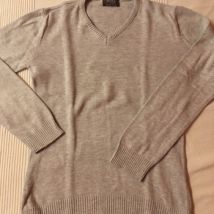 Pull enfant NPO urban NPO - Pull gris/beige fin taille 12 ans