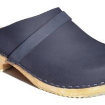 Sabots Skane Toffeln Sabots suédois Nubuck bleu de Chine Taille 36