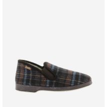 Chaussons Wamba CHAUSSON CONFORTABLE CARREAUX PEAU DE MOUTON 202002