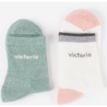 Chaussettes V Things VICTORIA THINGS CHAUSSETTE À CHEVILLE COTON LUREX 9123012