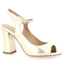 Sandales à talon Fremilu Nu pieds cuir laminé