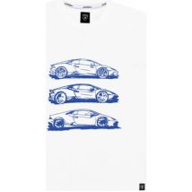 T-shirt Lamborghini T-shirt 72XBH009 blanc