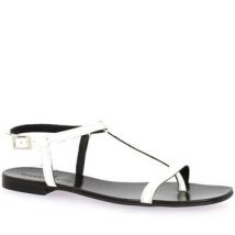 Sandales plates Gianni Crasto Nu pieds cuir