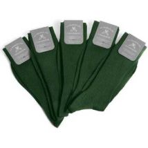 Chaussettes La Maison Du Chausseur Semainier de chaussettes de ville (x5) - Vert