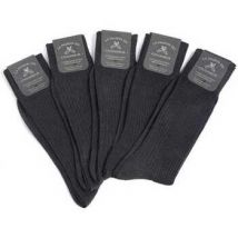 Chaussettes La Maison Du Chausseur Semainier de chaussettes de ville (x5) - Gris