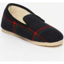 Chaussons Amos Chaussons La royaliste - Ecossais bleu vert rouge