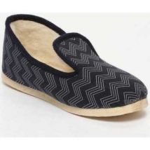 Chaussons Guillemets Chaussons BERGERAC - Bleu blanc