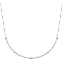 Collier Brillaxis Collier perles plaqué or