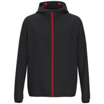 Sweat-shirt HUGO VESTE COUPE VENT BRENON 2221 NOIRE