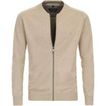 Sweatshirts Casa Moda Cardigan Zippé Beige