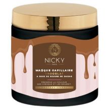 Soins cheveux Nicky Masque Capillaire Chocolat à Base de Beurre de Cacao