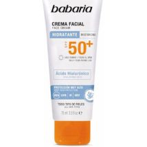 Protections solaires Babaria Crème Visage À L 39;acide Hyaluronique Solaire Spf50+