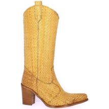 Bottes Emanuele Crasto Bottes cuir tresse
