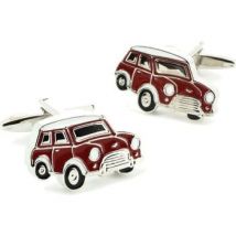 Boutons de manchettes Cravate Avenue Signature Boutons de manchette Rouge