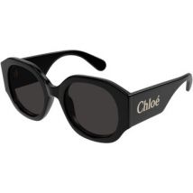 Lunettes de soleil Chloe CH0234S Lunettes de soleil, Noir/Gris, 53 mm