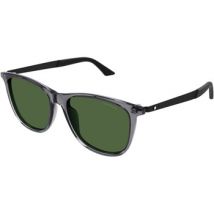 Lunettes de soleil Montblanc MB0330S Lunettes de soleil, Gris/Vert, 56 mm