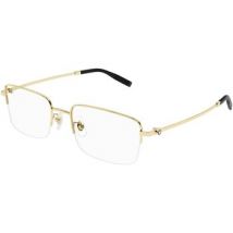 Lunettes de soleil Montblanc MB0313OA Cadres Optiques, Or/Transparent, 54 mm