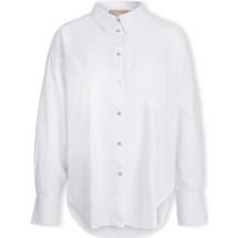 Blouses JJXX Jamie Linen Shirt L/S - White