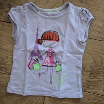 T-shirt enfant Orchestra T-shirt manches courtes parme - 3 ans - Orchestra