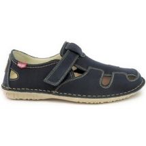 Sandales On Foot SANDALE CORFU 6905 CUIR BLEU