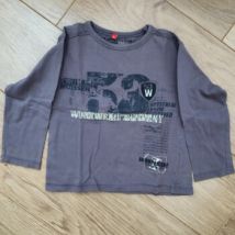 T-shirt enfant Tissaia T-shirt manches longues brun violet Tissaia - 3 ans