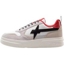 Baskets W6yz hommes Bond Blanc Rouge Noir