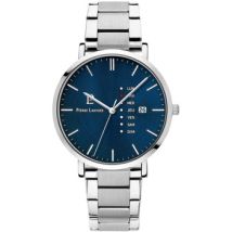 Montre Pierre Lannier Montre Homme DATA Bleu Acier Argenté