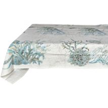 Serviettes de table Nappes, Sets de table Autrefois Nappe imprimée en polylin enduit 160 x 300 cm